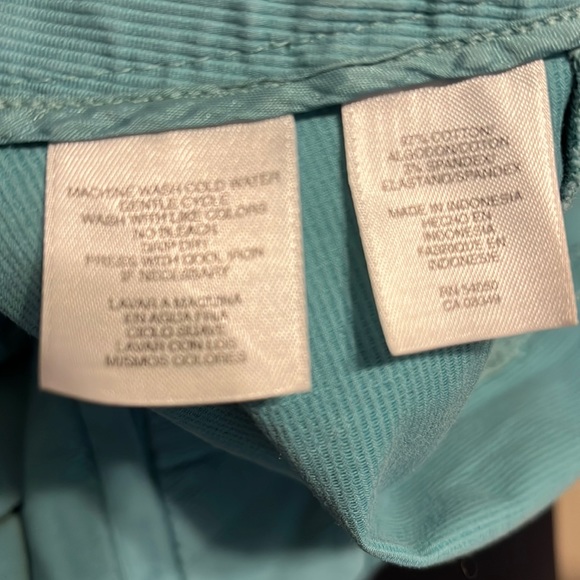 SOLD ❣️ Jones New York Turquoise Pants - Picture 5 of 7